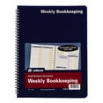 thumbnail image 2 of Adams® Weekly Bookkeeping Book, 8 1/2" x 11", Blue, 2 of 2