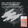thumbnail image 4 of Amdohai Twelve Zodiac Sign Stamps Metal Seal Set Carbon Steel Stamps Embossing and Printing Tools, 4 of 8