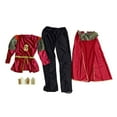 thumbnail image 4 of LIIPEE Boys King Costumes 4 Piece Kids Cute Party Dress Up Clothes Fashion Pretend Play Outfits,10-13 Years, 4 of 6