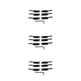 thumbnail image 4 of Yuarrent Pack of 6 Electric Guitar Bridge Stringed Portable Modified Saddle Saddles Stylish Insturment Wrench with Accessories Components Type1 NO1, 4 of 6