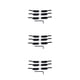 thumbnail image 1 of Toystoory Pack of 6 Electric Guitar Bridge Stylish Components Wrench with Stringed Portable Saddle Accessories Modified Saddles Insturment Type1 NO1, 1 of 6