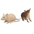 thumbnail image 2 of 2 Mouse Figures Cake Topper Wild Animal Model Educational Toy for Kids Party, 2 of 9