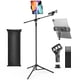 thumbnail image 1 of Soporte para micrófono OUKMIC Boom con soporte para tabletas, 1 of 7