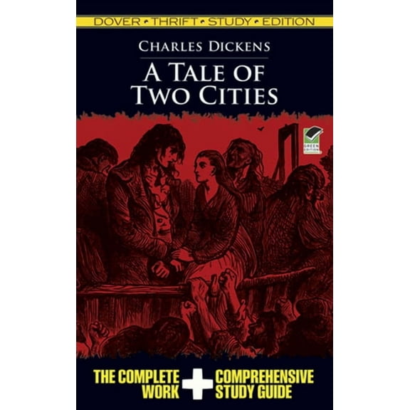 Dover Thrift Study Edition A Tale of Two Cities, (Paperback)