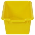 Scoop Front Storage Bins - Yellow - Walmart.com