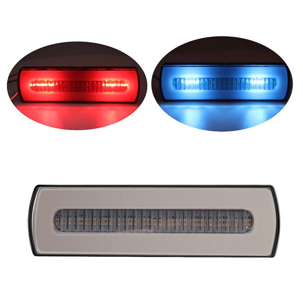 Standard Luz de seguridad para automóvil alarma de dos colores lámpara de precaución de advertencia inalámbrica 40led intermitente