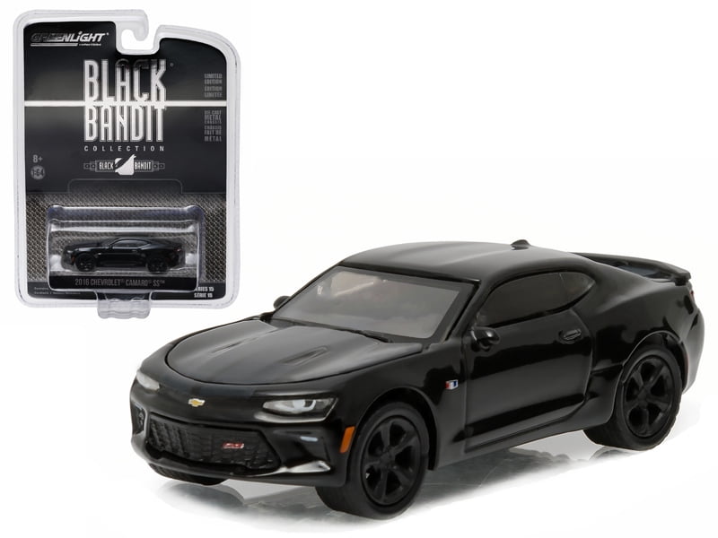 16 Chevrolet Camaro Ss Black Bandit 1 64 Diecast Model Car By Greenlight Walmart Com