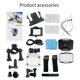 thumbnail image 4 of Cámara de acción 4K con cámara de video HD LCD impermeable Selfie Stick WiFi para deportes al aire libre Inevent EL001602-00B, 4 of 7