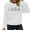 White, variant on Fiaer Ladies Sweatshirts Christmas Tree Crew Neck Pullover Long Sleeve Baggy Plus Size Fashion Xmas Tops White XL