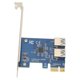 thumbnail image 2 of PCI E 1 A 2 Riser Card PCI E 1X A External 2 PCI E USB 3.0 Adapter Flexibility For Ethereum Mining, 2 of 8