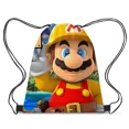 thumbnail image 1 of Mario's Surrounding Drawstring Bag Drawstring Pocket Primary and Secondary School Students Storage Bag Sports Fitness Backpack, 1 of 5