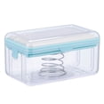 thumbnail image 1 of Soporte de espuma Baño portátil Caja de contenedor de escurridor de lavandería con tapa de ropa de hogar Accesorios de limpieza para senderismo azul Advancent HA059753-01, 1 of 7