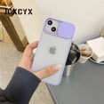 thumbnail image 1 of 2023 Camera Lens Protection Transparent Matte Hard Case For iPhone 11 14 13 Pro Max 12 Max Plus Luxury Back Clear Cover Coque xuanjing unisex, 1 of 2