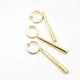thumbnail image 2 of Sonducket 3 unids/set pendientes Roronoa Zoro únicos y de moda para juegos de rol de Anime seguros y confiables Ropa, zapatos y accesorios Miscelánea clip de oreja de oro, 2 of 6
