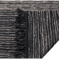 thumbnail image 4 of Uttermost Kirvin 108x144" Modern Leather Rug in Brown and Charcoal, 4 of 4