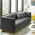 thumbnail image 5 of Ergode Sanguine Vertical Channel Tufted Performance Velvet Sofa, 5 of 5