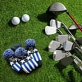 Golf Club Head Covers Knit for Woods Driver Fairway Hybrid Headcovers