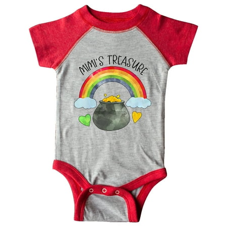 

Inktastic Mimi s Treasure St. Patrick s Day Rainbow and Gold Gift Baby Boy or Baby Girl Bodysuit