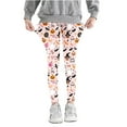 thumbnail image 3 of Zwiiyzr Girls Leggings Halloween Yoga Pants Tights Soft Comfortable Leggings for Toddler Kids 3-8 Years Ankle Length Printed Leggings Multicolor, 3 of 5