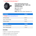 thumbnail image 2 of Power Steering Reservoir Cap - Compatible with 1989 - 1990, 1992 - 2004 Buick Regal 1993 1994 1995 1996 1997 1998 1999 2000 2001 2002 2003, 2 of 2