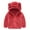 Red, variant on Godderr Boys Girls Warm Winter Fleece Coat for Kids Toddle，9M-5Y Newborn Thick Overcoat Ears Hooded Solid Color Baby Fleece Jacket