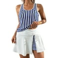 thumbnail image 4 of Neewe Tankini Swimsuits for Women Tummy Control Two Piece Bathing Suits Flowy Swim Tops with Boy Shorts, 4 of 5