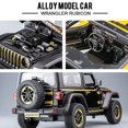 thumbnail image 3 of 1:20 Jeeps Wrangler Rubicon Alloy Car Model Diecast & Toy Metal Refit Off-road Vehicles Car Model Simulation Childrens Toys Gift, 3 of 6