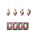 thumbnail image 2 of karymi 4Pcs Resin Christmas Ornament Set 1.97 Inch Multicolor Holiday Tree Pendants for Festive Home Decor Gift Ideas Super Savings Week Super Savings Week Weekly flyer, 2 of 6