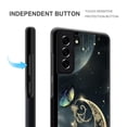 thumbnail image 3 of Daizag Compatible Con Samsung Galaxy S21 Ultra Funda Protección Integral A Prueba De Golpes Anti-Arañazos Tpu Fundas Para Hombre Mujer-Dorado Retro Fantasía Estrellado Luna Mariposa, 3 of 5
