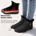 thumbnail image 3 of Ecetana Snow Boots for Women Waterproof Warm Ankle Boots Non‑Slip Lightweight Outdoor Winter Boots with Side Zipper, 3 of 7