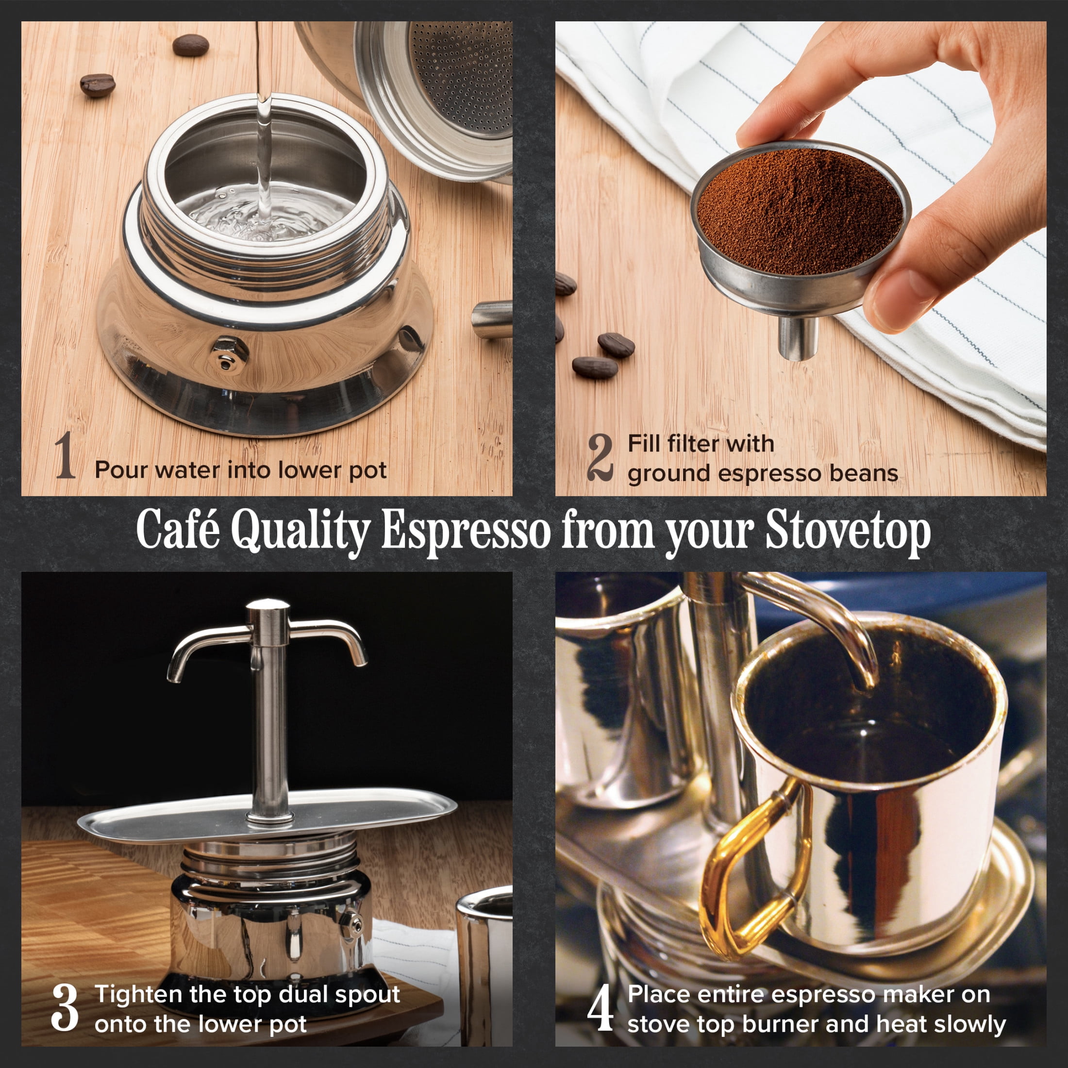 ITALIAN DUO ESPRESSO MAKER