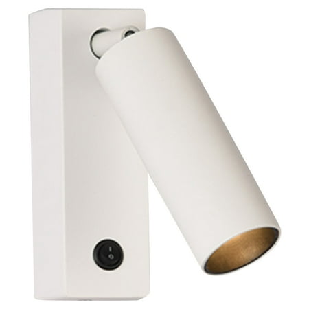 

LED Wall Lamp Spotlight 3W 4000K Living Room Bedroom Bedside Wall Light Interior Lamp 350 Degree Rotating Light B