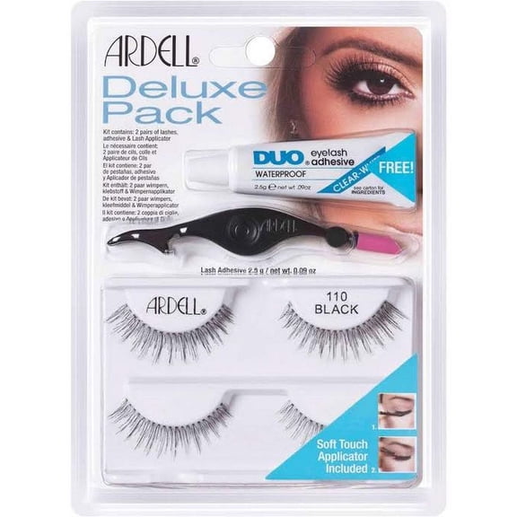 Ardell Deluxe Pack (110 - Black Lashes)