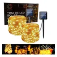 thumbnail image 2 of Tira Led Decorativa Luces Led Navideñas Solar Exterior 20 M Color de la luz Blanco cálido, 2 of 8