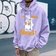 thumbnail image 3 of I'm Just Here For The Boos Halloween Hoodies for Men 2025 Funny Ghost Graphic Hooded Sweatshirt with Pockets Pullover Tops, 3 of 4