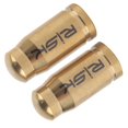 thumbnail image 2 of Lot de 2 bouchons de valve de vélo de montagne en alliage de titane TC4 pour chambre à air (doré), 2 of 4