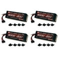 thumbnail image 1 of Venom 20C 2S 8000mAh 7.4V LiPo Battery with Universal Plug (EC3/Deans/Traxxas/Tamiya) x4 Packs, 1 of 1