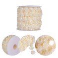 thumbnail image 3 of 1 Roll Rose Flower Chain Applique Costume Sewing Trims Applique Embellishment, 3 of 7
