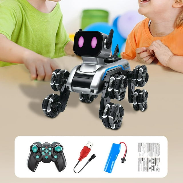 Robot inteligente RC Hugo juguete para perros control remoto
