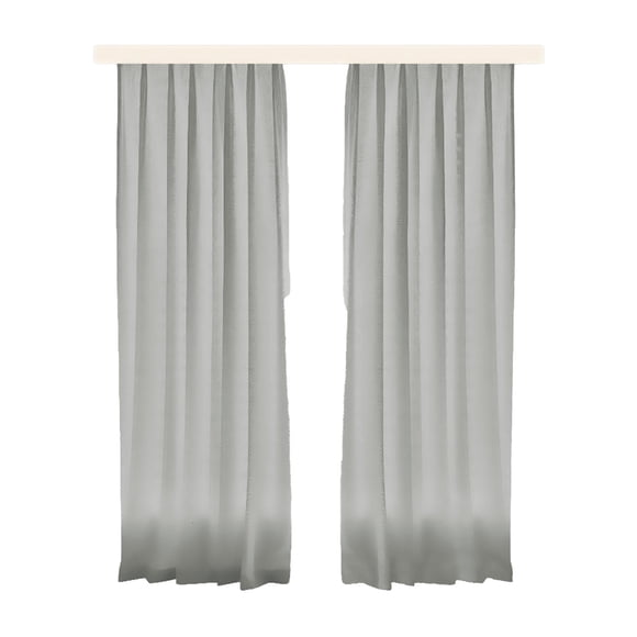 The Exquisite Linen Style Window Drapery Decorations 150x270cm/59.06x106.3Inches 2Pcs Making the Window Wear the Coat