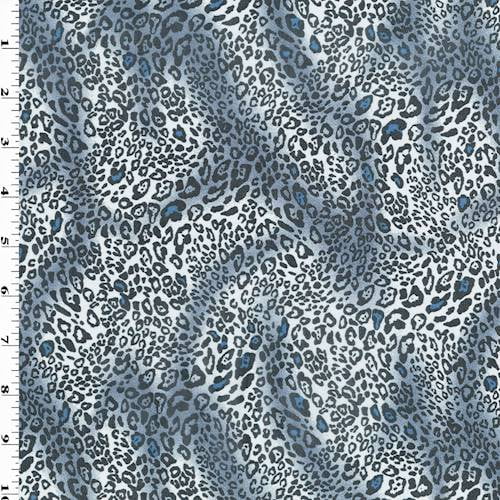 leopard print chiffon fabric