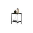 thumbnail image 7 of JERFIT Modern 3-Piece Coffee Table Set with End Tables, Black Industrial Farmhouse Accent Tables with 2-Tier Storage for Living Room, 7 of 7