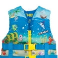 thumbnail image 4 of Airhead Ocean Treasure Kids 30-50 Lb Zippered Childrens Life Vest Jacket, Blue, 4 of 5