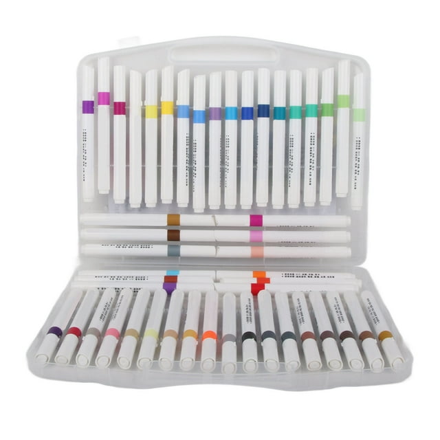 Acrylic Paint Marker Pens, 48 Colors Acrylic Markers Smoothly Writing Ergonomic Design Widely For Stone For Wood