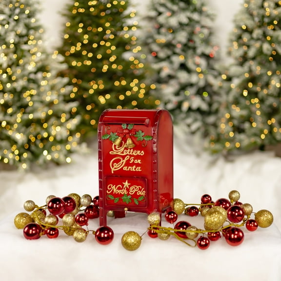 16" Tall Ornate Letters for Santa Christmas Mailbox Decoration