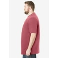 thumbnail image 3 of Boulder Creek By Kingsize Men's Big & Tall Heavyweight Jersey Crewneck T-Shirt, 3 of 5