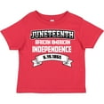 thumbnail image 3 of Inktastic African American Independence Juneteenth Boys or Girls Toddler T-Shirt, 3 of 5