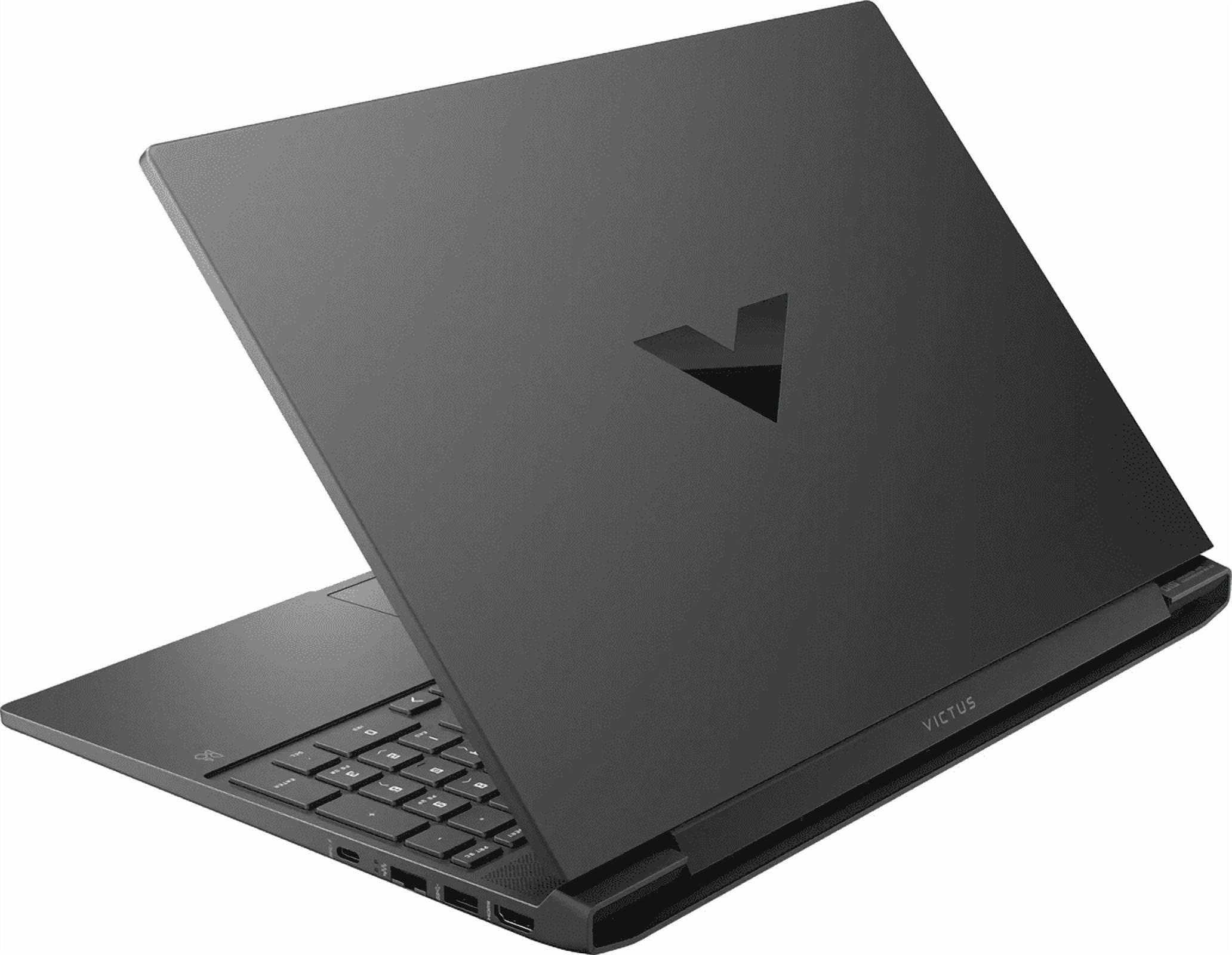 HP Victus Laptop, 15.6" FHD IPS LED Gaming Laptop, Windows 11 Pro 16GB RAM 512GB SSD, Intel Core i5-12450H Processor, Backlit Keyboard, Numeric Keypad, RJ-45, NLY Earphones, Mica Silver