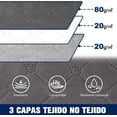 thumbnail image 2 of Contenedores de almacenamiento debajo de la cama, Pack de 4 Organizadores para Colocar Bajo la Cama, Bolsas Plegables Debajo de la Cama, para Edredones, Mantas, Ropa de Cama (Gris), 2 of 4