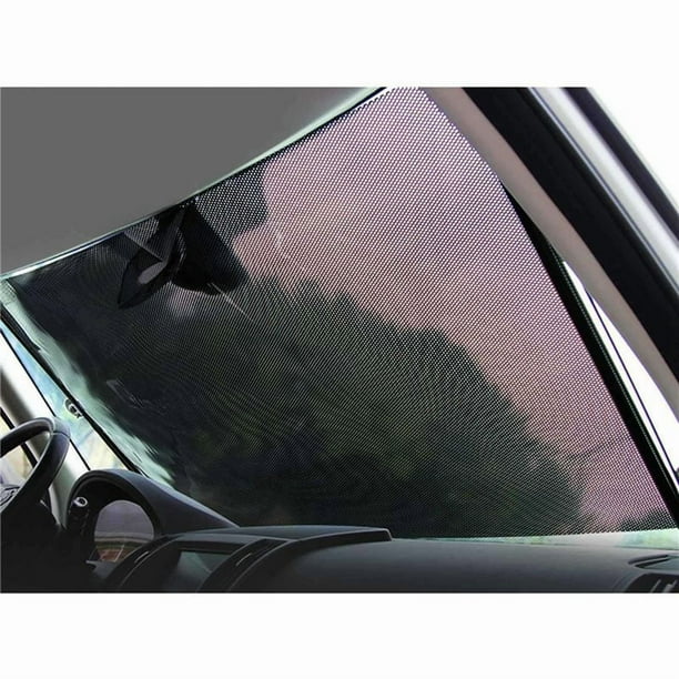 3X Rodillo de Sombrilla Cortinas Opacas Con Ventosa para Sala de Estar, Cocina, Oficina, Ventana de Coche, Cortina de Perforación Libre A